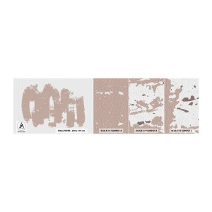 Vzorka Fototapeta Standard Eco - Abstrakcia v jemnej ružovej - Abstrakcia, Prázdny, Minimalizmus - 100x30 cm