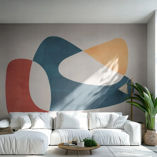 Fototapeta Premium Sand - Vplyvy a metamorfózy - Kus, Tvary, Minimalistický - 100x70 cm