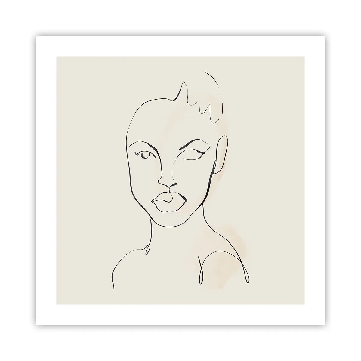 Plagát - Obrys zmyselnosti - 50x50 cm