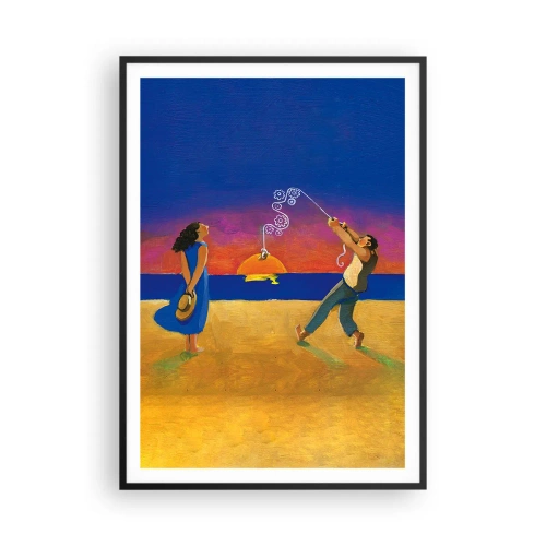 Plagát v čiernom ráme - Viac ako hviezda z neba - 70x100 cm