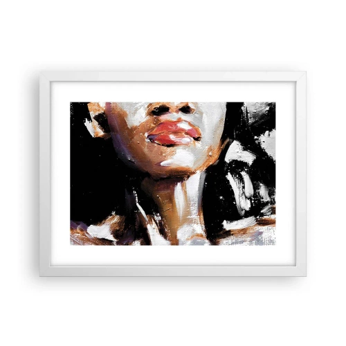 Plagát v bielom ráme - Hrdosť bez predsudkov - 40x30 cm