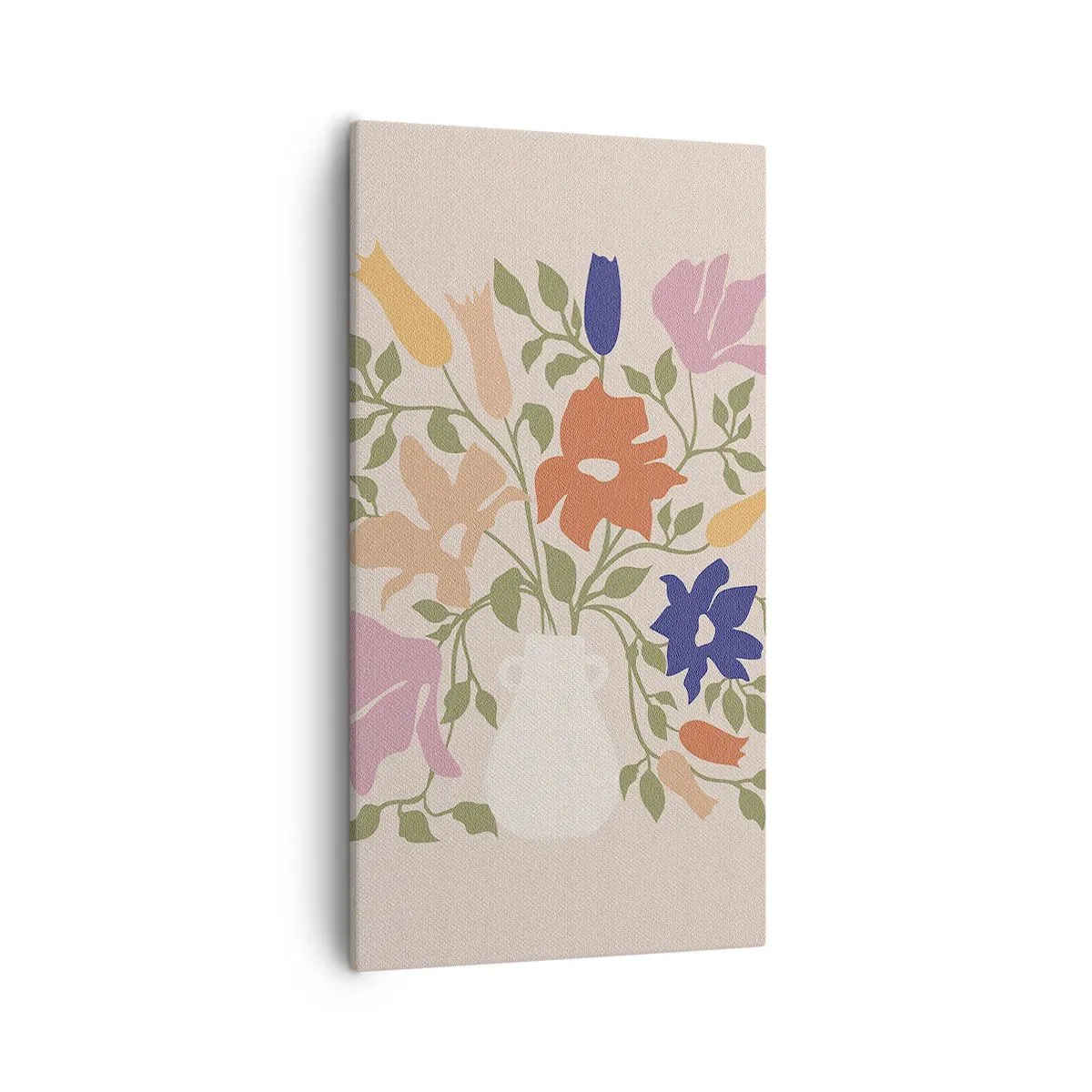 Obraz na plátne - Jemná kytica - 55x100 cm