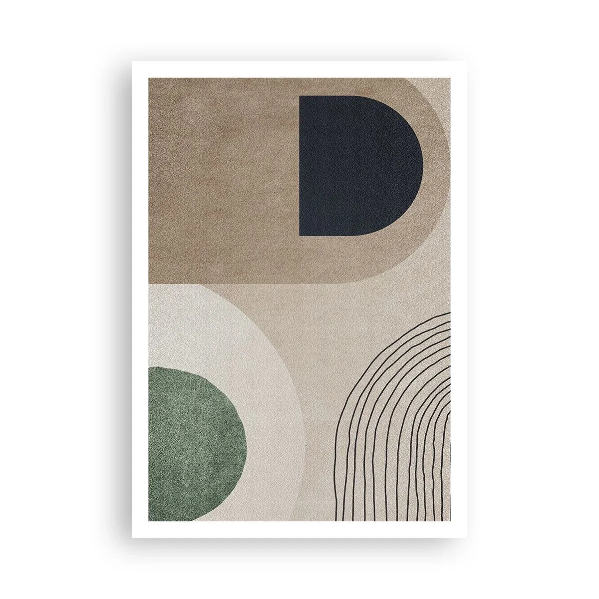 Plagát - Nežnosť oválu - 70x100 cm