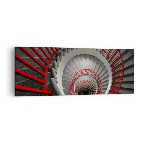 Obraz na plátne - Architektonické hry - 140x50 cm
