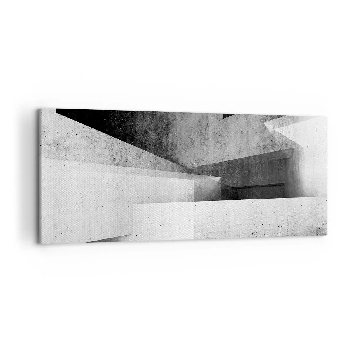 Obraz na plátne - Štruktúra priestoru - 120x50 cm