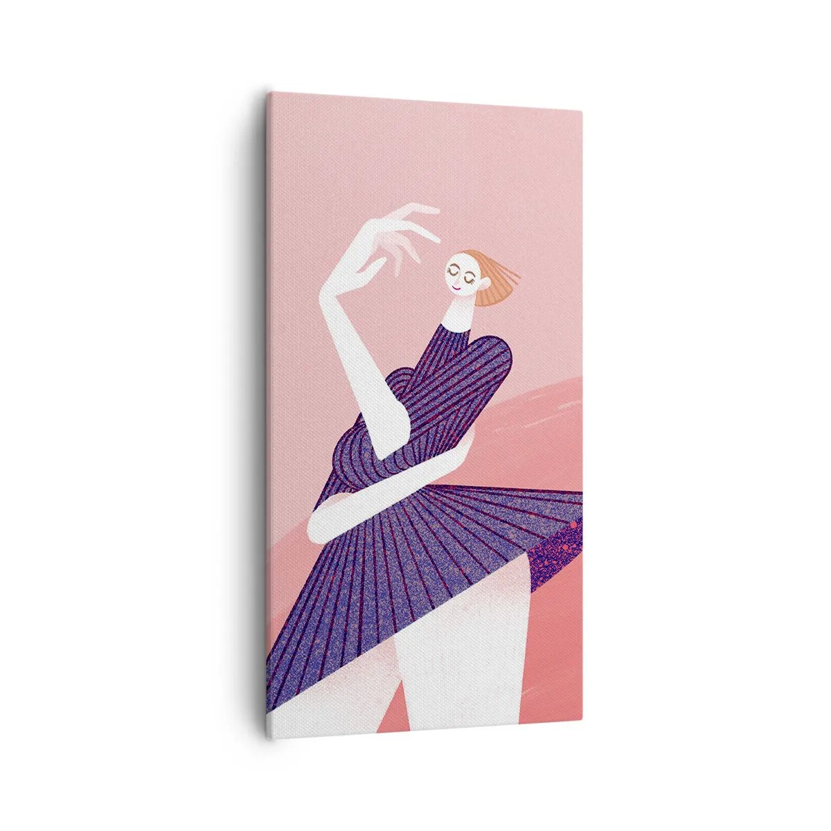 Obraz na plátne - Každý krok je tancom - 55x100 cm