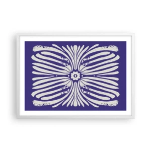 Plagát v bielom ráme - Etnické inšpirácie - 70x50 cm