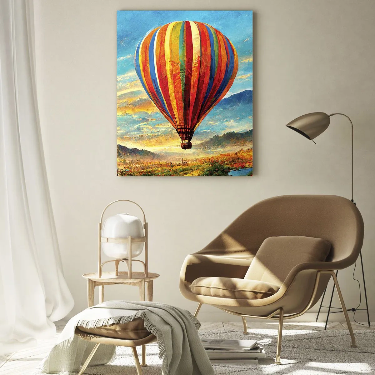 Obraz na skle - V tichu je toho vidieť viac - 50x70 cm