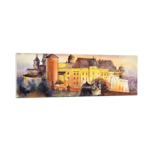 Obraz na skle - Dejiny a rozprávka - 160x50 cm