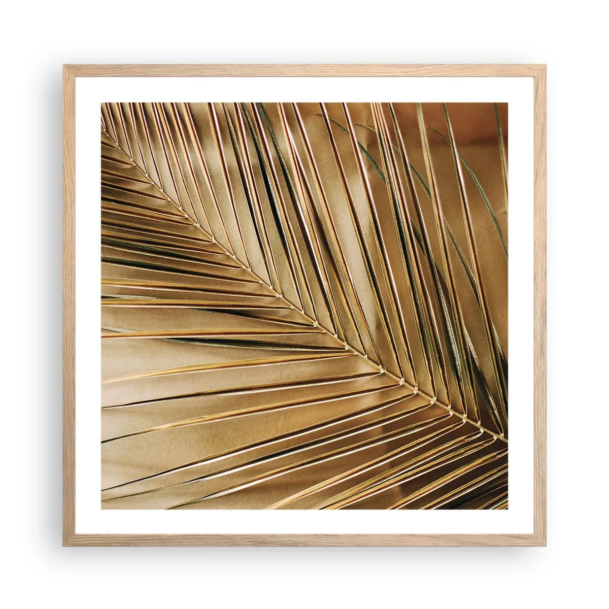 Plagát v ráme zo svetlého duba - Prírodná kolonáda - 60x60 cm