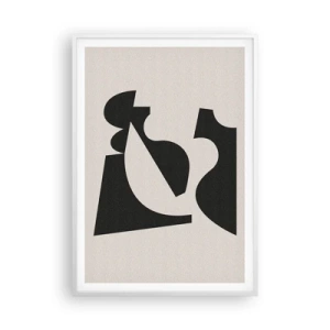 Plagát v bielom ráme - Na samostatné ukladanie - 70x100 cm