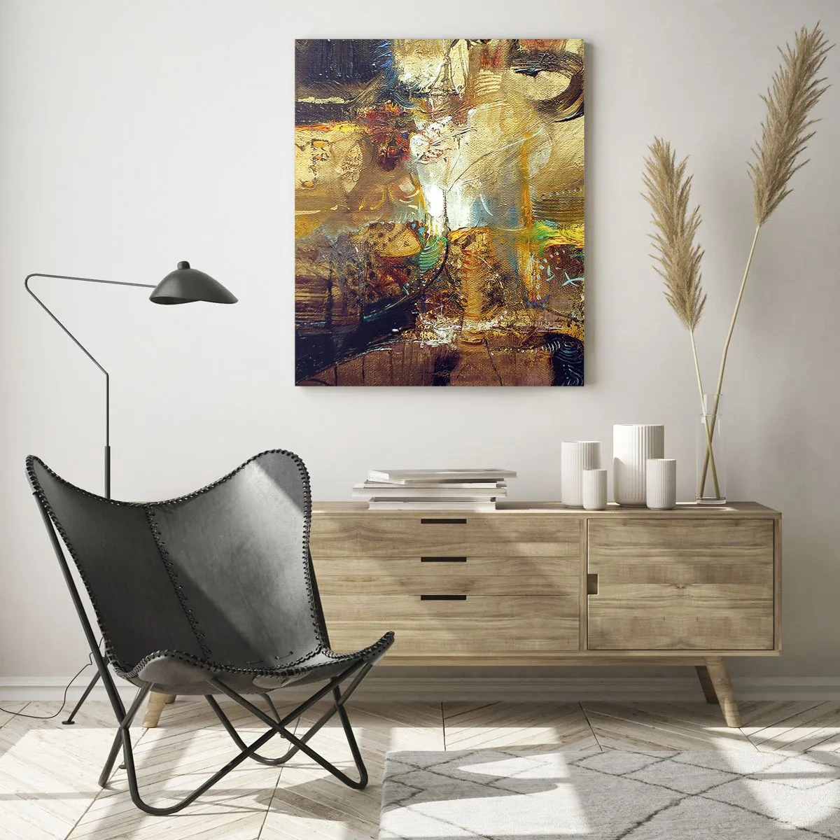 Obraz na skle - Zima, teplejšie, horúco - 70x100 cm