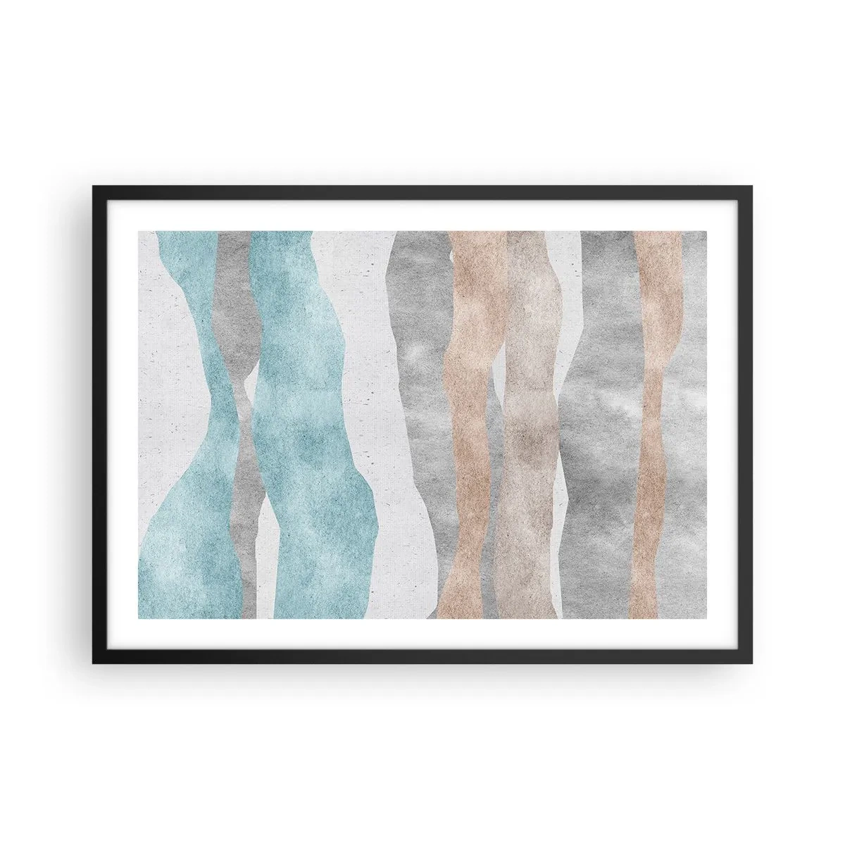 Plagát v čiernom ráme - Štúdia blízkosti - 70x50 cm