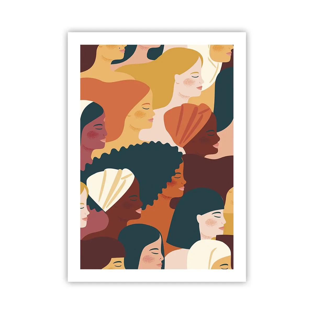 Plagát - Iba ženskosť - 50x70 cm