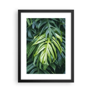 Plagát v čiernom ráme - Ponoriť sa do sviežosti - 30x40 cm