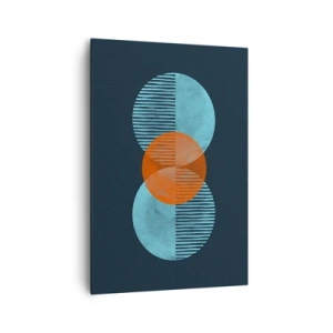 Obraz na plátne - Symetrická kompozícia - 70x100 cm