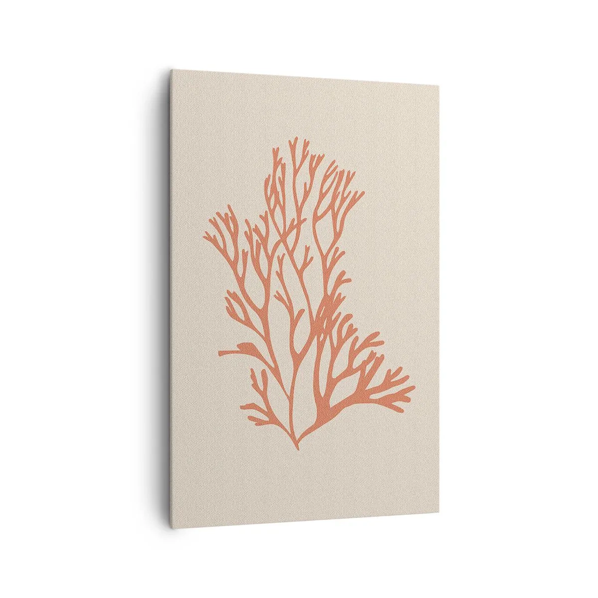 Obraz na plátne - Koralový filigrán - 80x120 cm