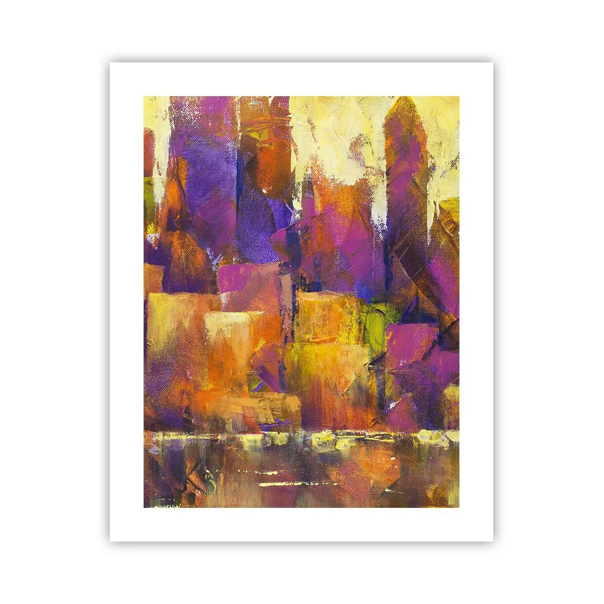 Plagát - Metropolitná kompozícia - 40x50 cm