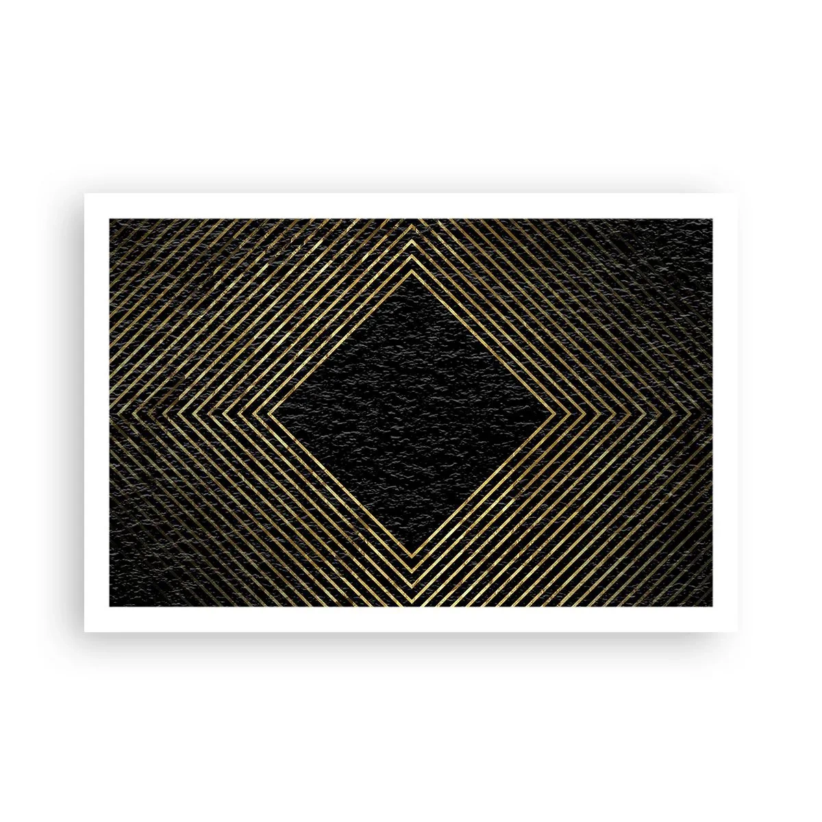 Plagát - Geometria v štýle glamour - 91x61 cm