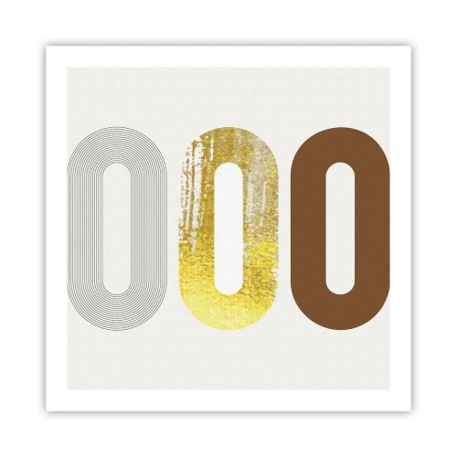 Plagát - Ooo! - 60x60 cm