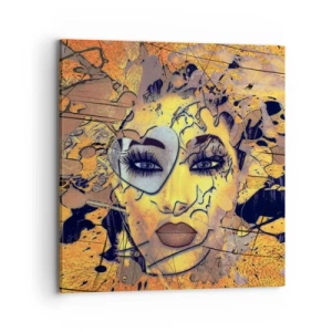 Obraz na plátne - Slnečná krása - 70x70 cm