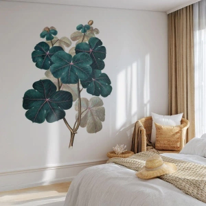 Fototapeta Premium Sand - Zo starého herbára - Rastlina, Listy, Botanika - 100x70 cm