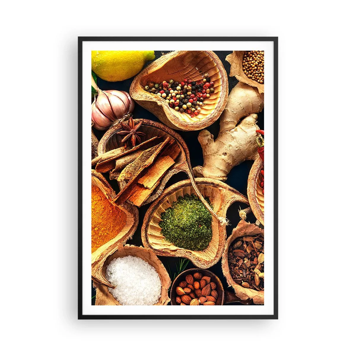 Plagát v čiernom ráme - Vezmi si, čo chceš - 70x100 cm