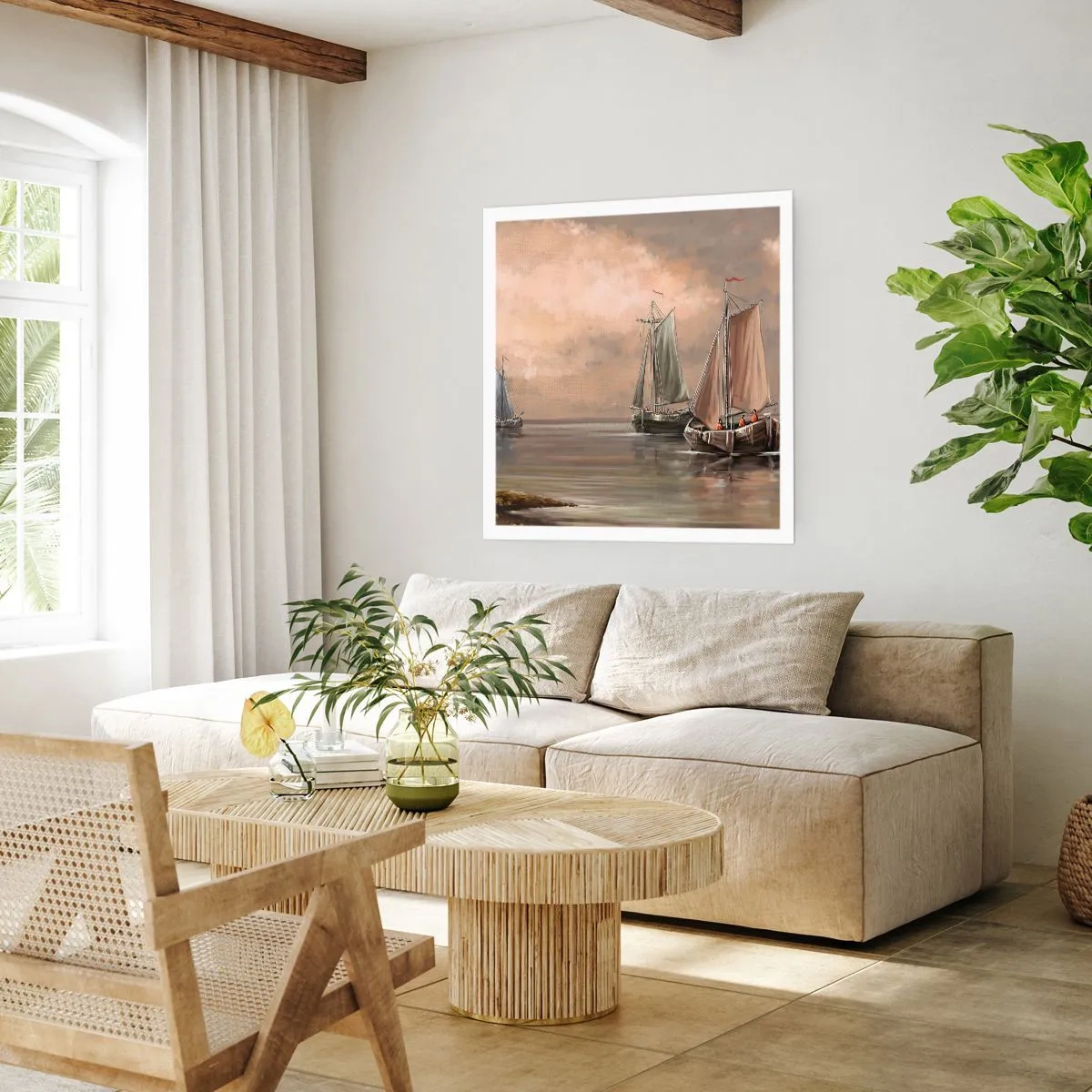 Plagát - Návrat námorníkov - 60x60 cm