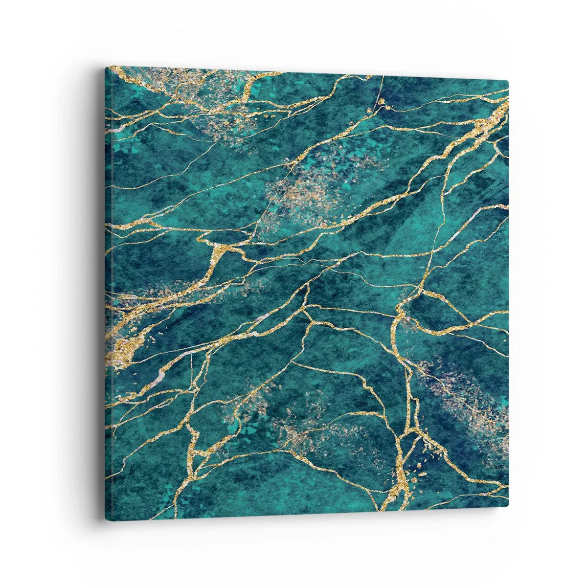 Obraz na plátne - Zlatá žila - 40x40 cm