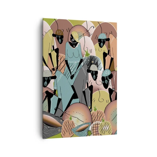 Obraz na plátne - Blíži sa veľký sviatok - 70x100 cm