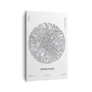 Obraz na plátne - Anatómia Birminghamu - 80x120 cm