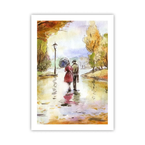 Plagát - Romantická jeseň v parku
- 50x70 cm