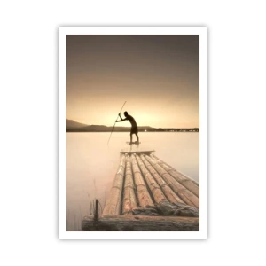 Plagát - Pred odpočinkom - 70x100 cm