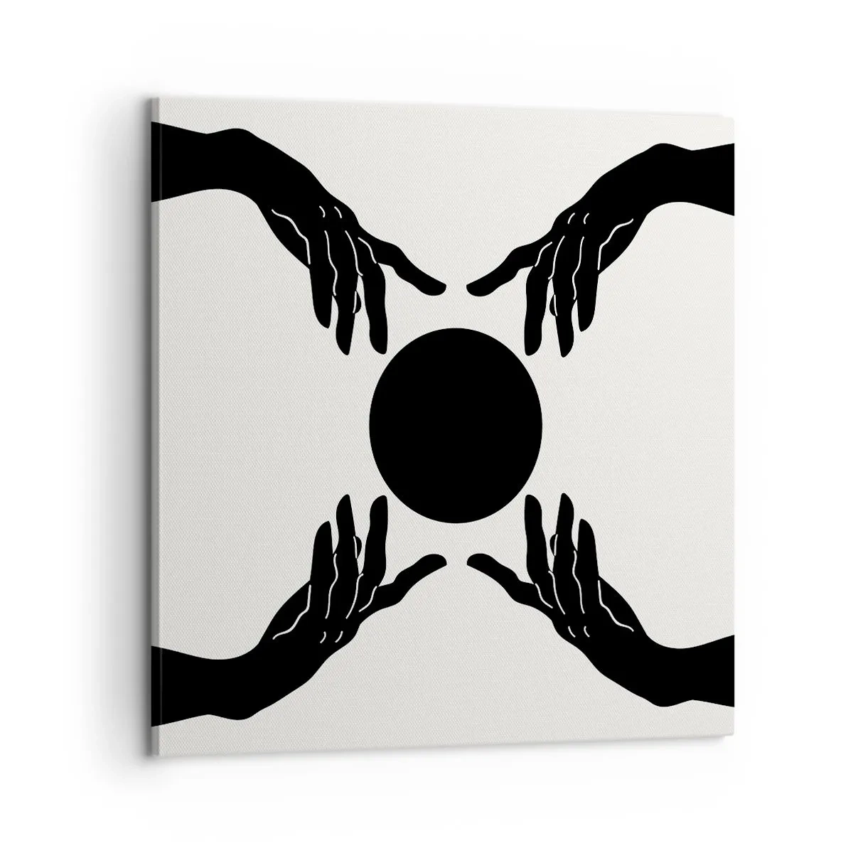 Obraz na plátne - Tajné znamenie - 60x60 cm