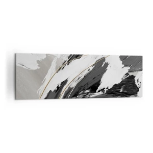 Obraz na plátne - Veľkorysá abstrakcia - 160x50 cm