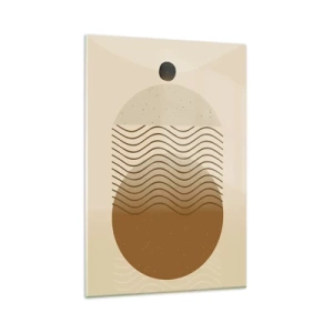 Obraz na skle - O pôvode geometrických obrazcov - 80x120 cm