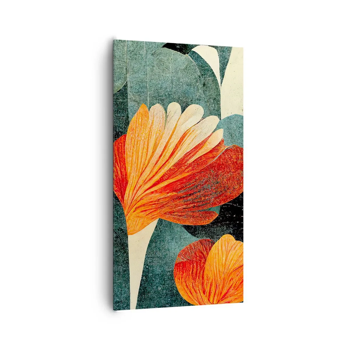 Obraz na plátne - Tropické horúco a chlad zelene - 65x120 cm