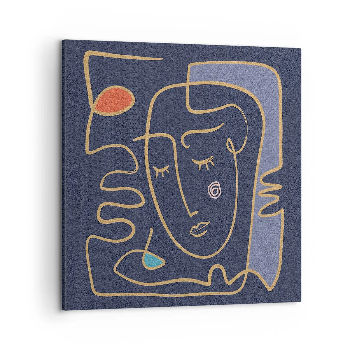 Obraz na plátne - V zádumčivosti - 50x50 cm