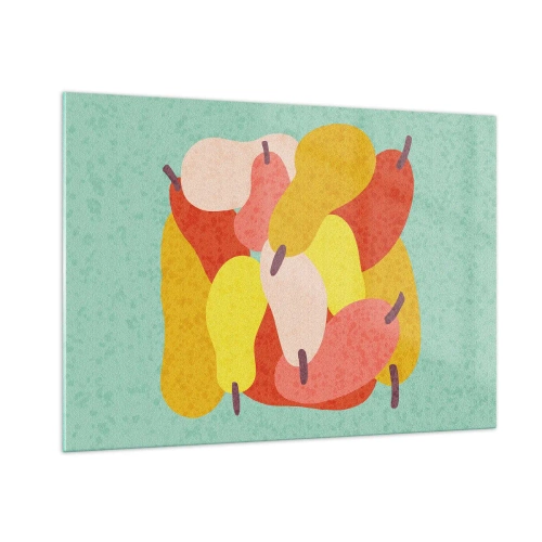 Obraz na skle - Ochutnajte letné slnko - 100x70 cm