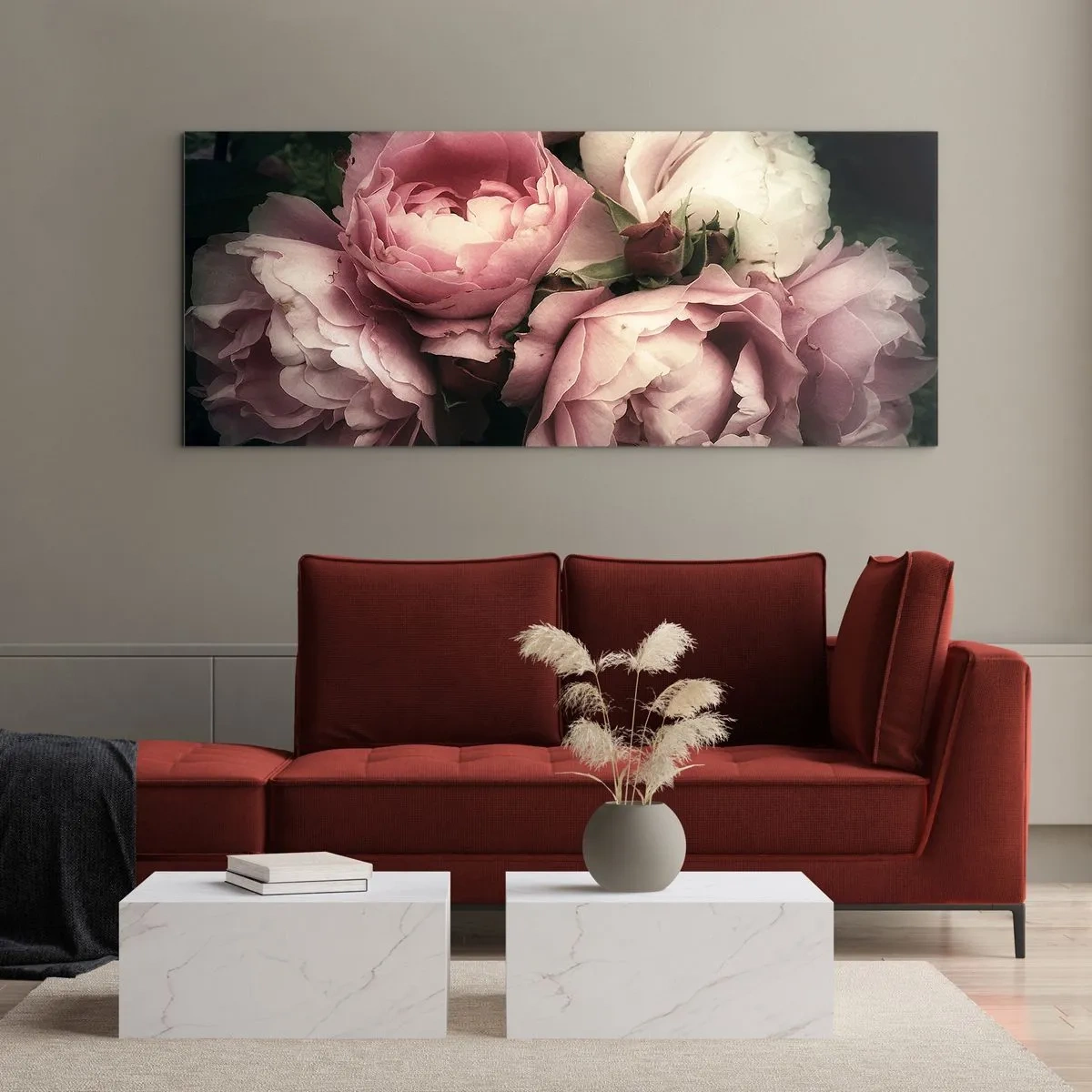 Obraz na skle - Kúzlo belle epoque - 100x40 cm