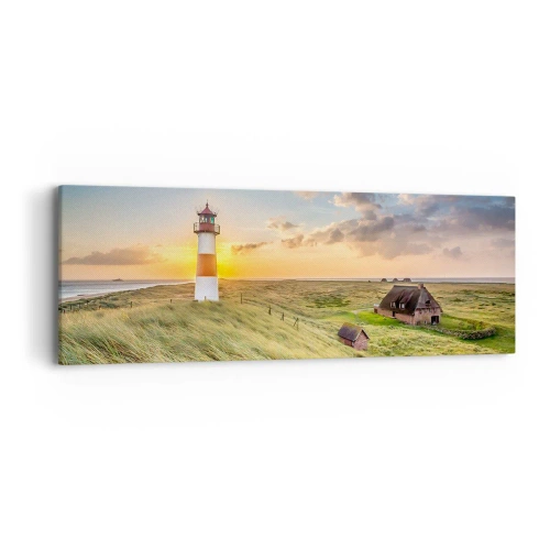 Obraz na plátne - Medzi vlnami - 90x30 cm