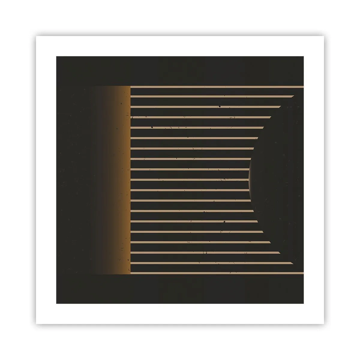 Plagát - Preskúmať temnotu - 50x50 cm