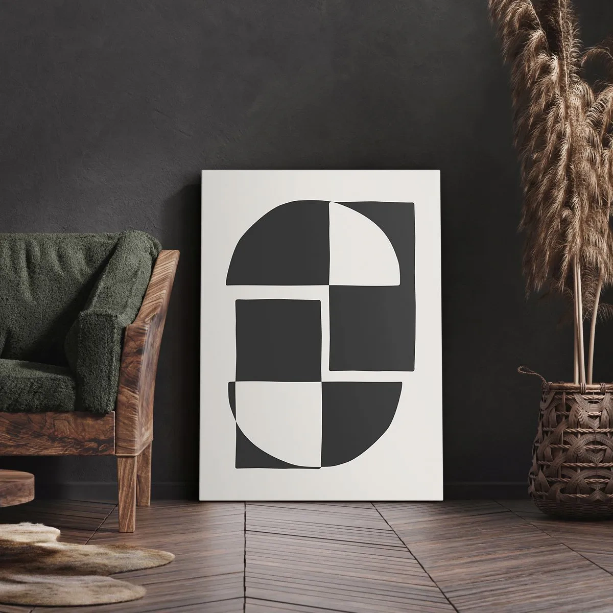 Obraz na plátne - Antitéza – syntéza - 50x70 cm