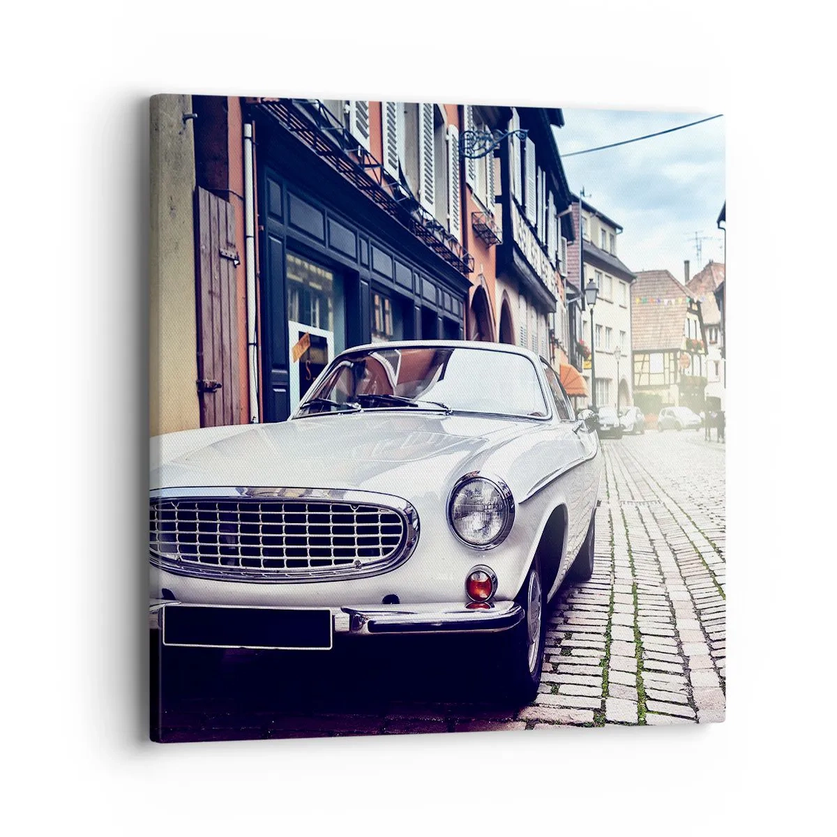 Obraz na plátne - Minulosť je dnes - 40x40 cm