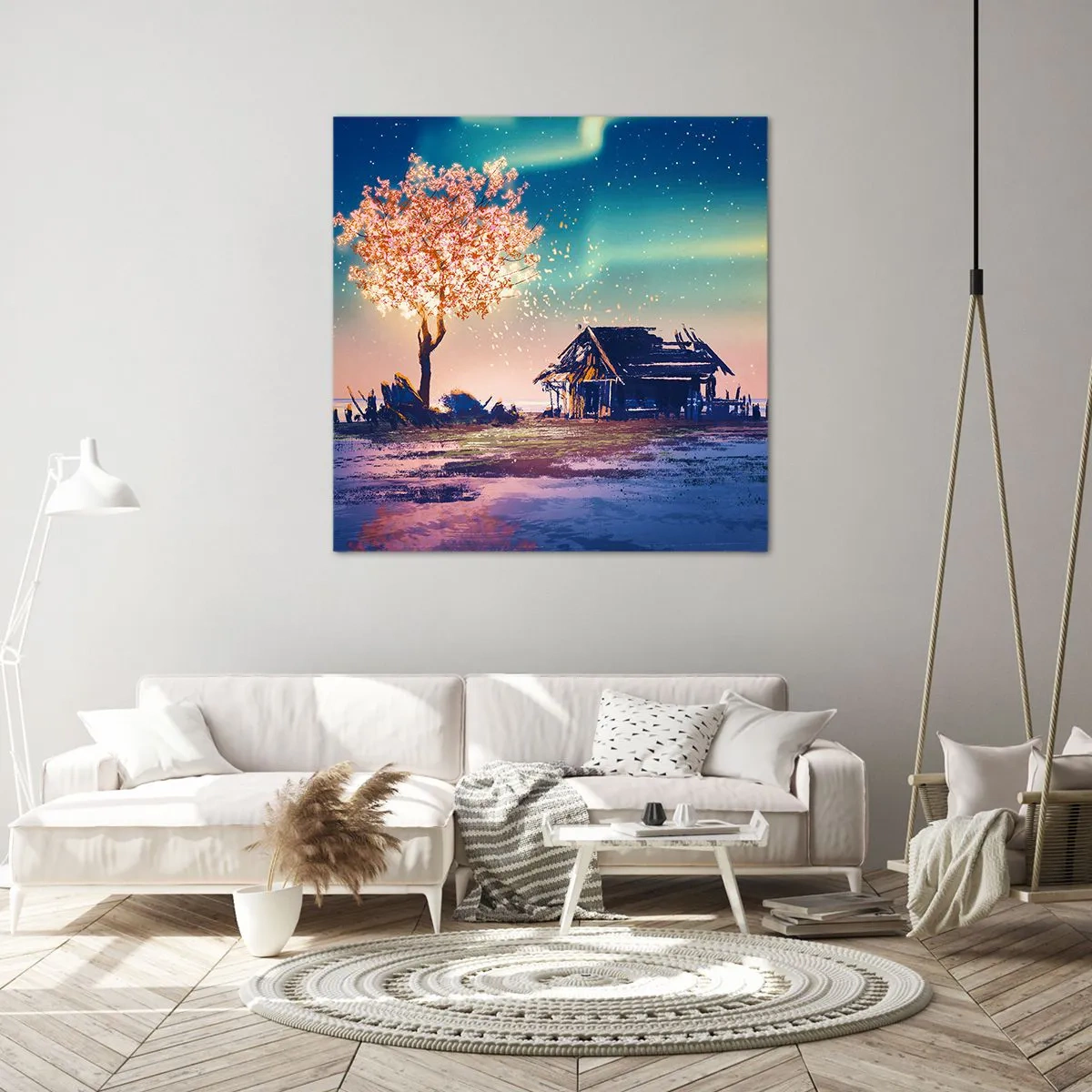 Obraz na plátne - Príroda neskončí - 60x60 cm