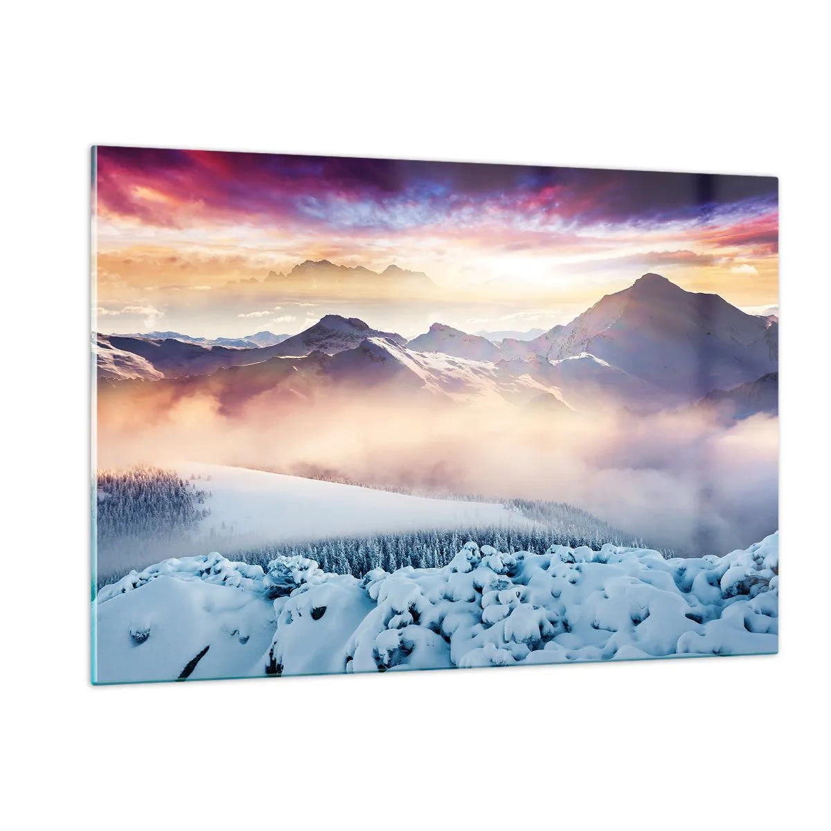 Obraz na skle - Sila a čistota prírody - 120x80 cm