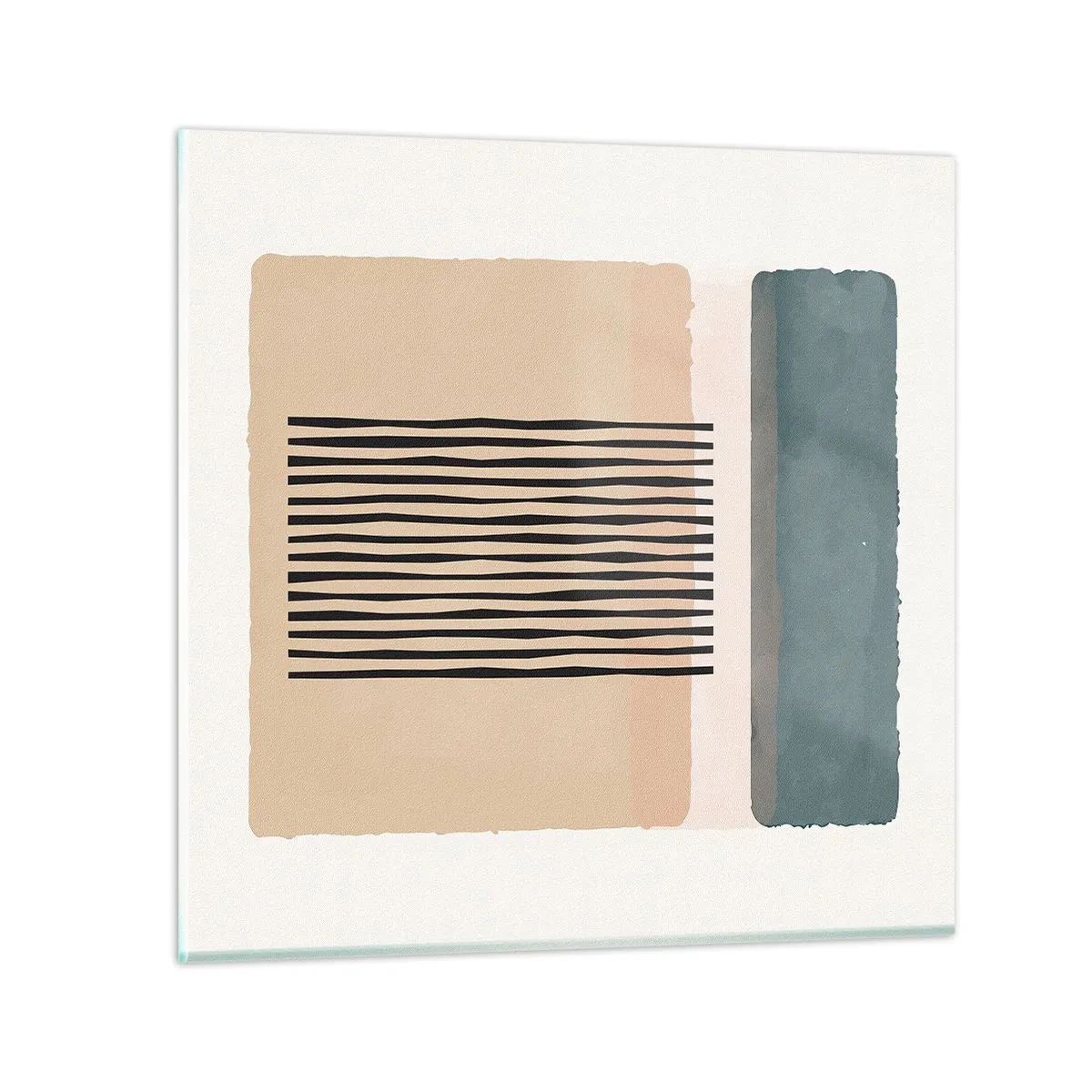 Obraz na skle - Všetko v poriadku - 70x70 cm