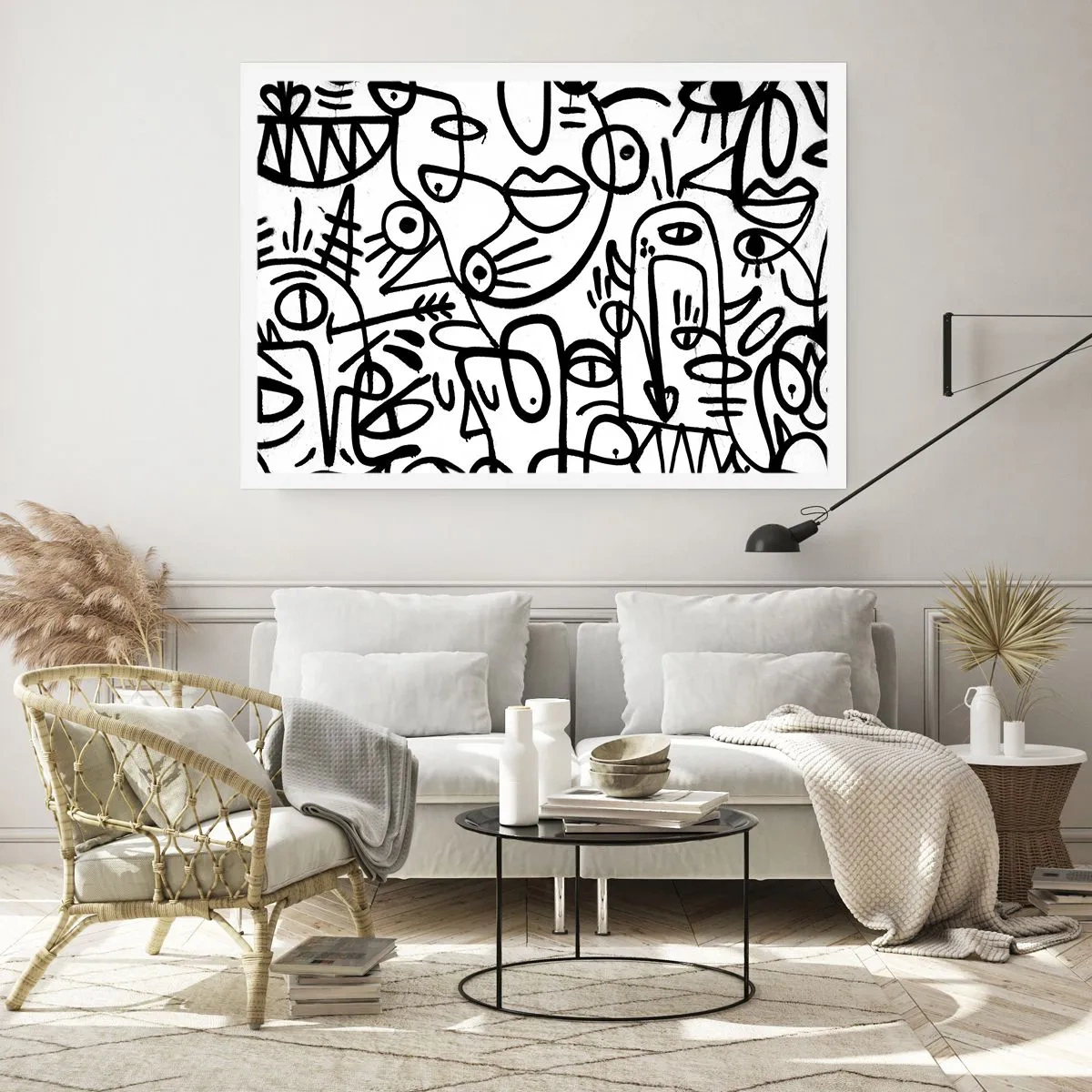 Plagát - Tváre a preludy - 100x70 cm