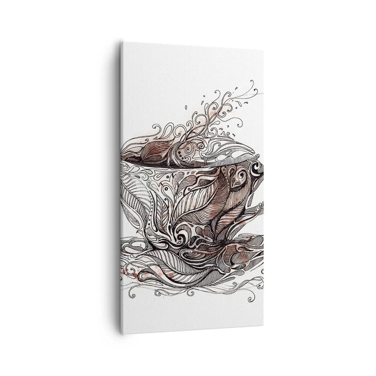 Obraz na plátne - Čaj dobrý na všetko - 55x100 cm