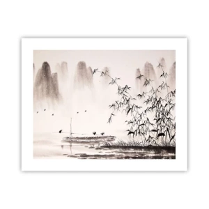 Plagát - Pokoj ryžových polí - 50x40 cm